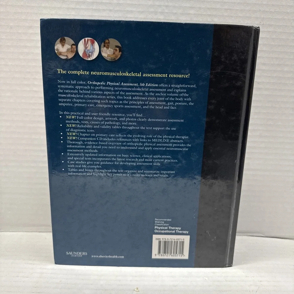 Orthopedic Physical Assessment Hardcover David J. Magee 5th Edition, 2008